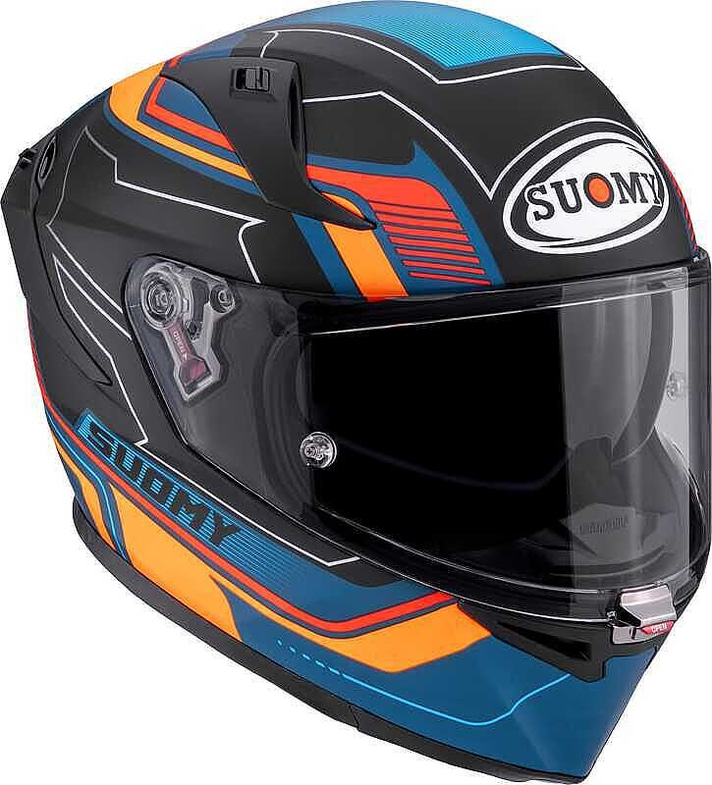 SUOMY SPEEDSTAR 2 KASK VISUAL MAT TURUNCU