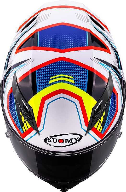 SUOMY STELLAR 2 KASK BLACKSTAR BEYAZ MAVİ