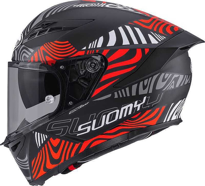 SUOMY STELLAR 2 KASK MOLTEN MATT KIRMIZI