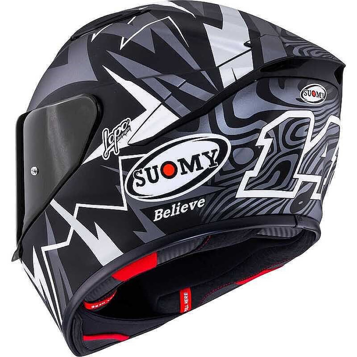 SUOMY TRACK-1 KASK SAM LOWES EDITION 2025 MAT SİYAH