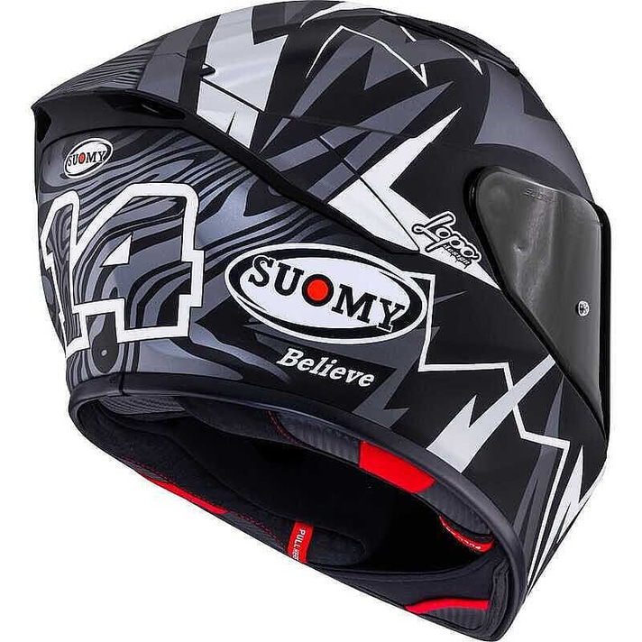SUOMY TRACK-1 KASK SAM LOWES EDITION 2025 MAT SİYAH