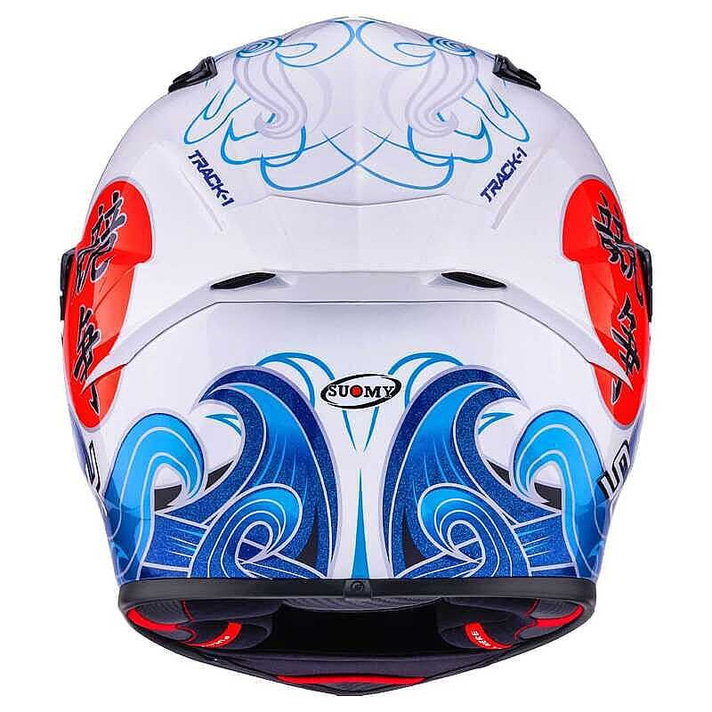 SUOMY TRACK-1 KASK WAVES BEYAZ