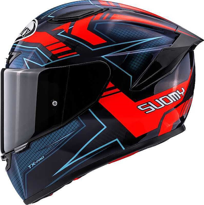 SUOMY TX-PRO KASK FLAWLESS KIRMIZI
