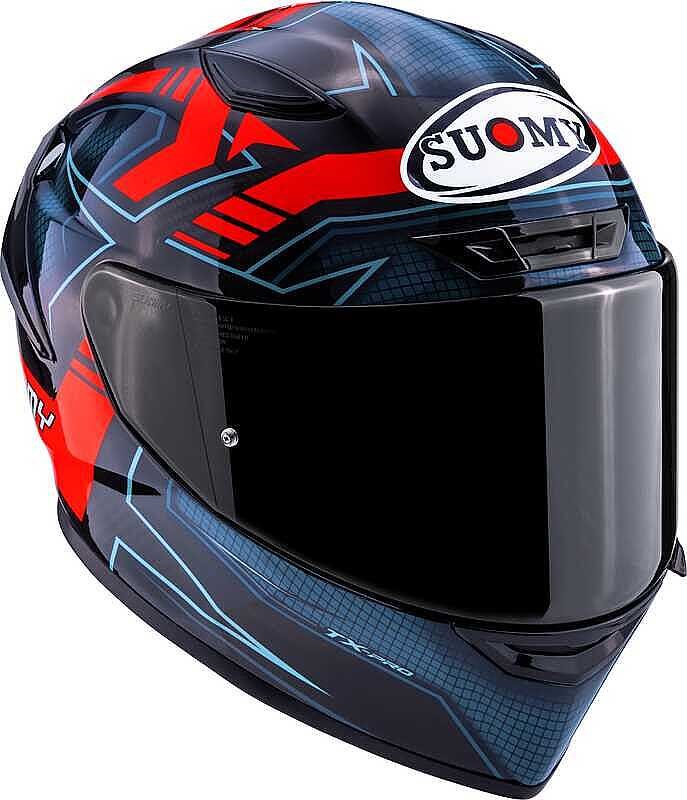 SUOMY TX-PRO KASK FLAWLESS KIRMIZI