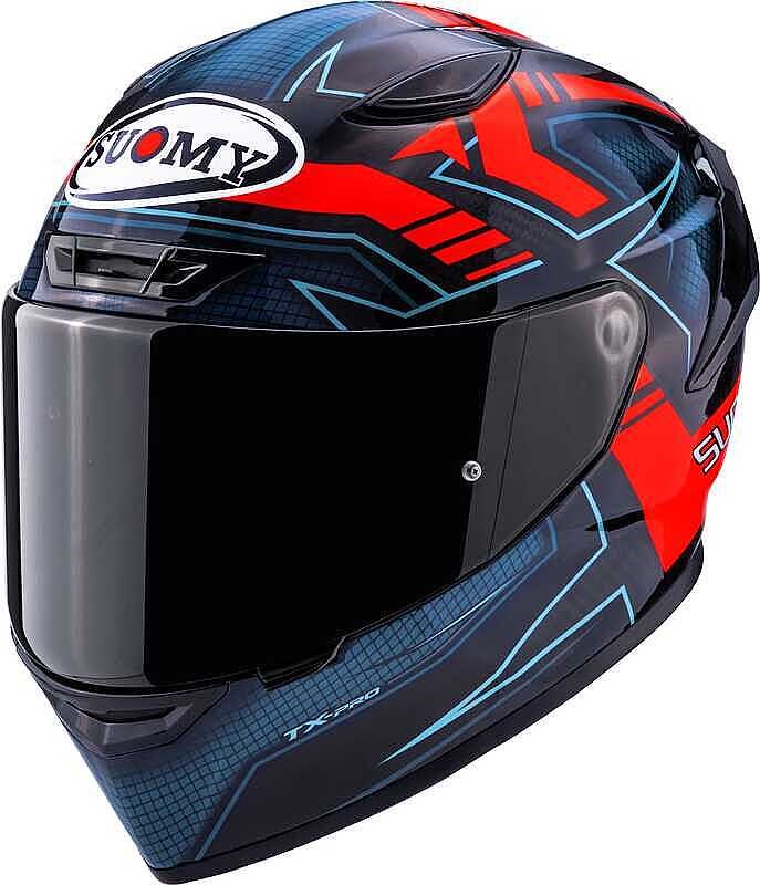 SUOMY TX-PRO KASK FLAWLESS KIRMIZI