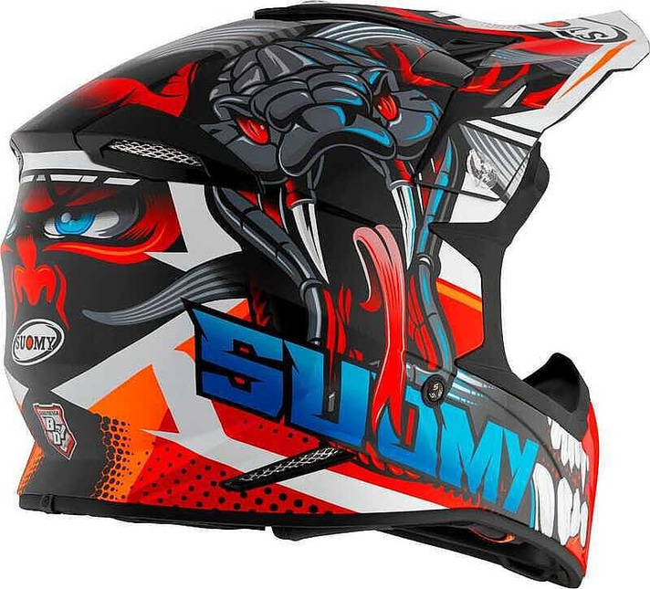 SUOMY X-WING KASK SNAKE EDITION