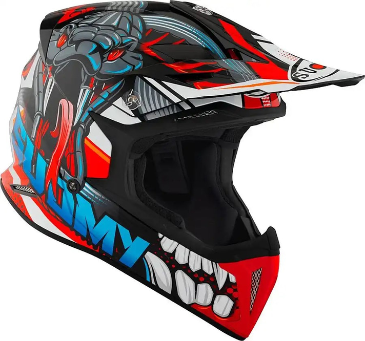 SUOMY X-WING KASK SNAKE EDITION