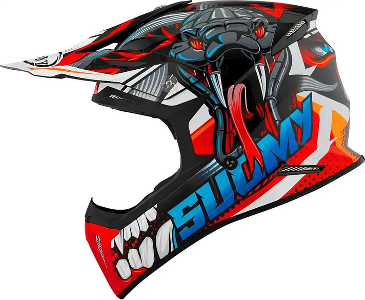 SUOMY X-WING KASK SNAKE EDITION
