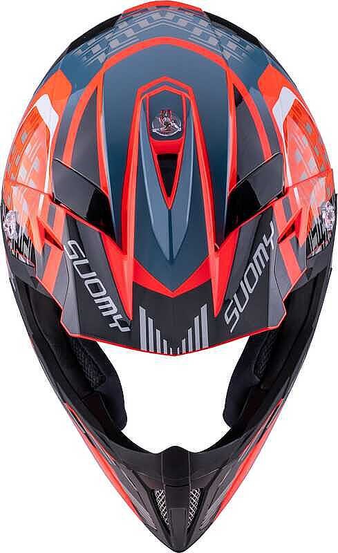 SUOMY X-WING MOTLEY KASK KIRMIZI SİYAH