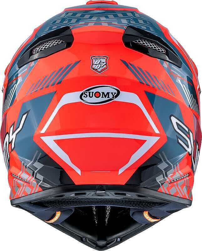 SUOMY X-WING MOTLEY KASK KIRMIZI SİYAH