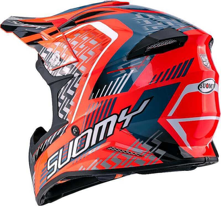 SUOMY X-WING MOTLEY KASK KIRMIZI SİYAH