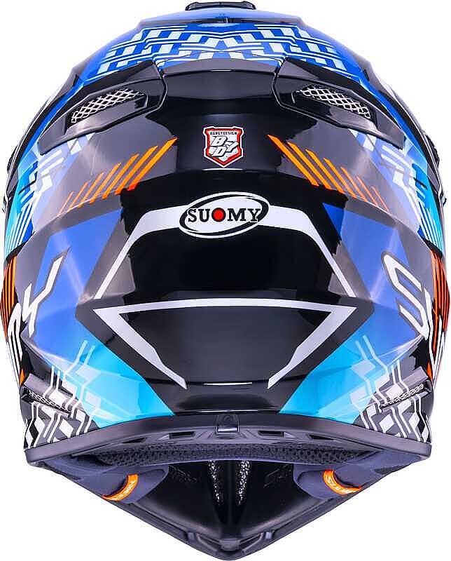 SUOMY X-WING MOTLEY KASK MAVİ SİYAH