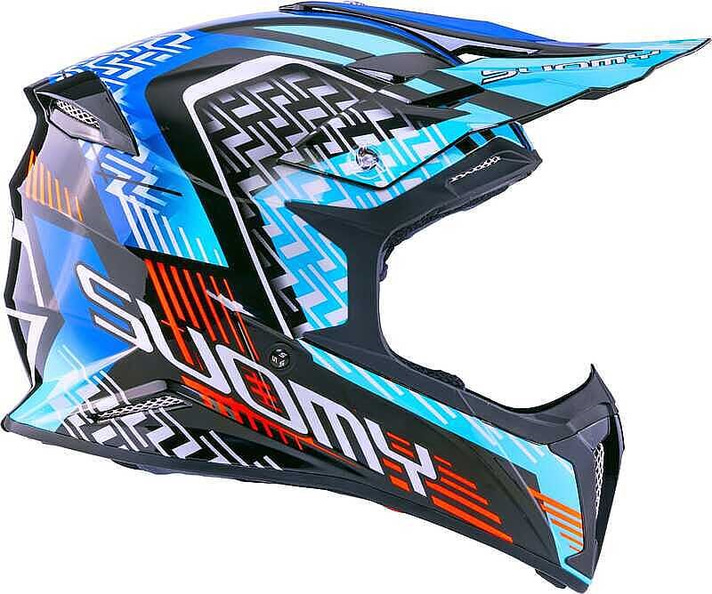 SUOMY X-WING MOTLEY KASK MAVİ SİYAH