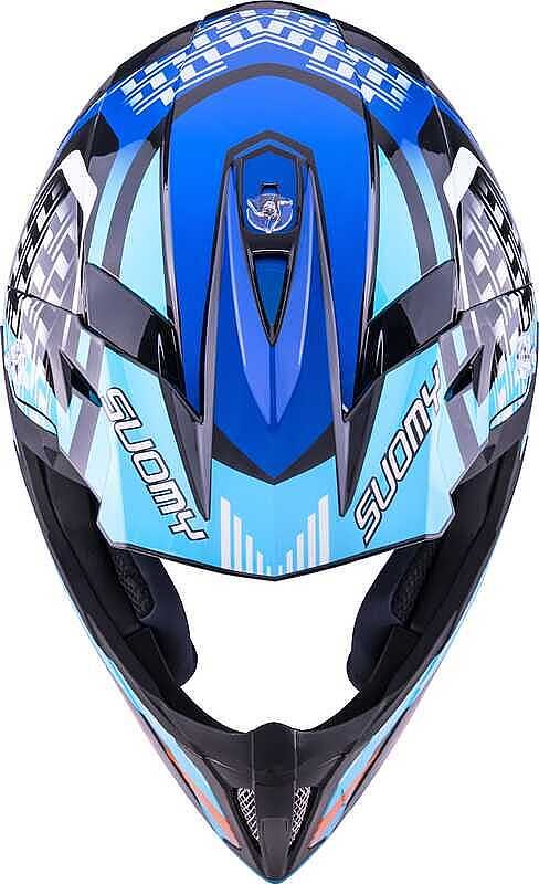 SUOMY X-WING MOTLEY KASK MAVİ SİYAH