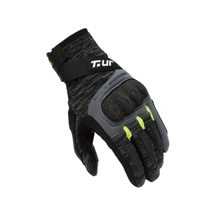 T.UR G-KNIT ELDİVEN SİYAH SARI