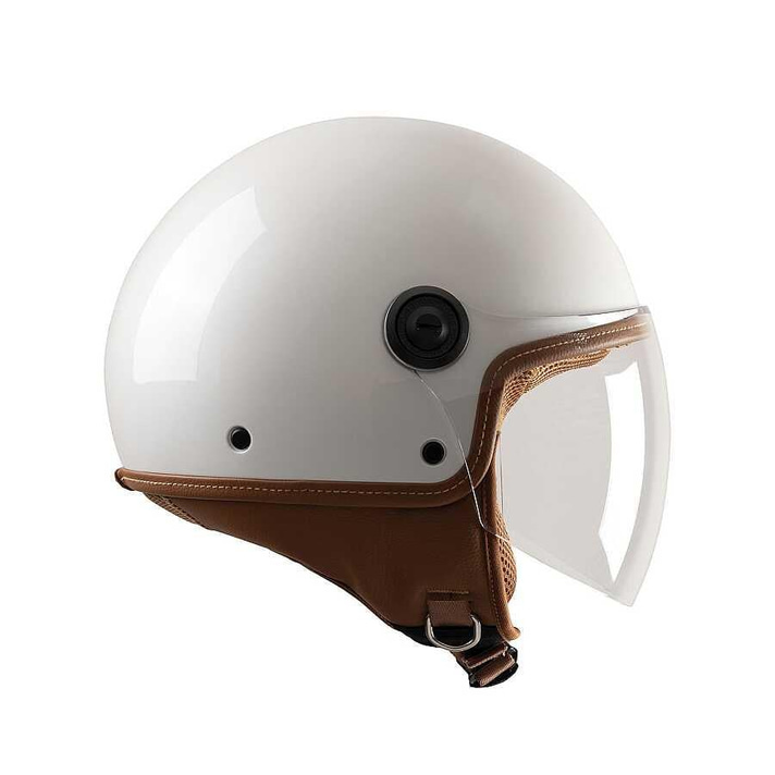 TUCANO URBANO EL JETTIN 6.0 YARIM KASK PARLAK İNCİ BEYAZI