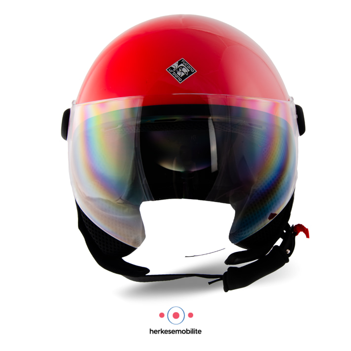 TUCANO URBANO El Jettin Açık Kask Parlak Kırmızı