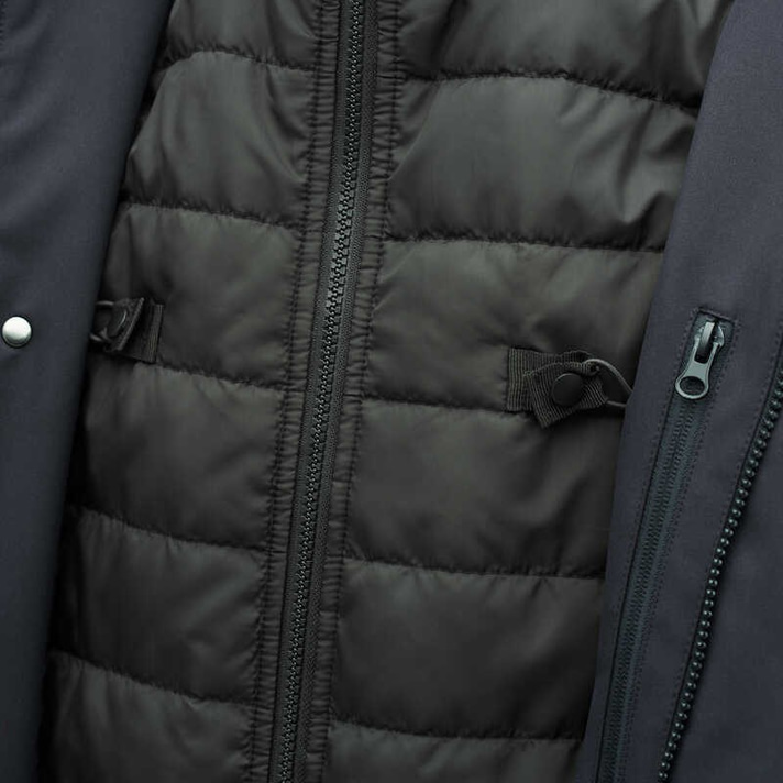 TUCANO URBANO LIVIGNO HYDROSCUD® 2IN1 KOYU MAVİ CEKET