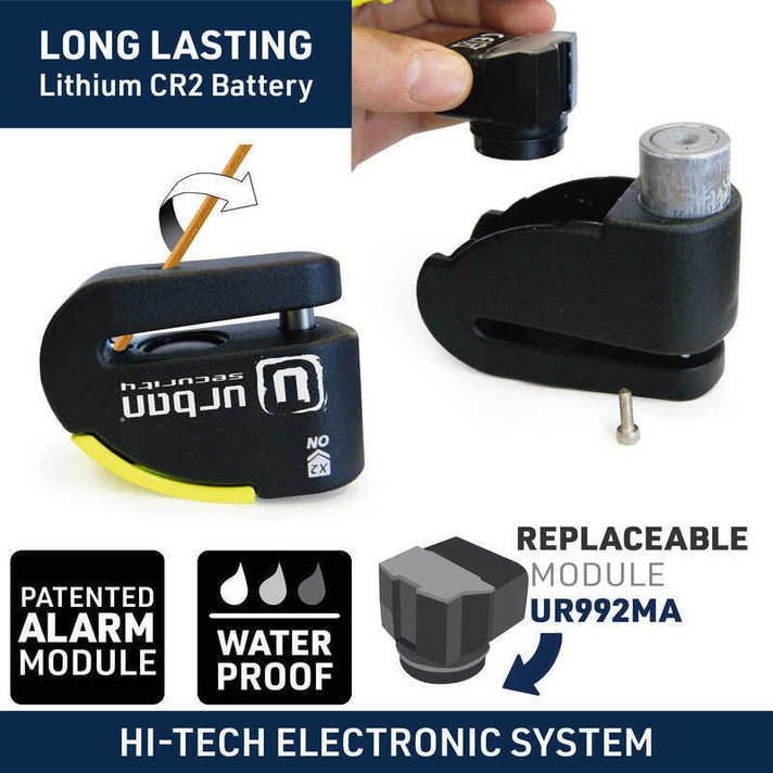 URBAN SECURITY 999 SRA SINIFI ALARMLI DİSK KİLİDİ