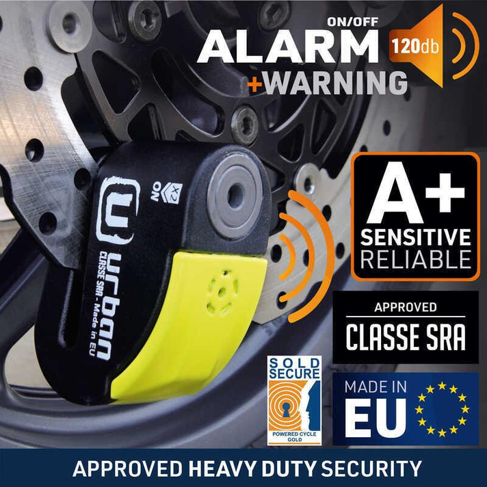 URBAN SECURITY UR10 SRA ALARMLI DİSK KİLİDİ
