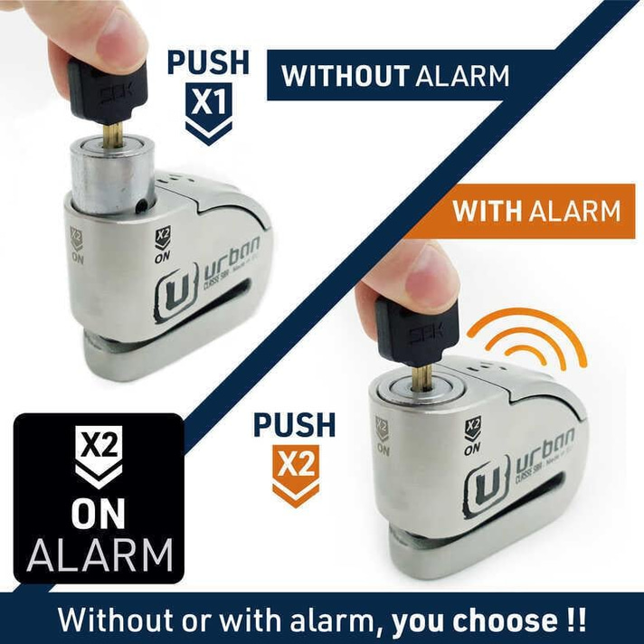 URBAN SECURITY UR14S SRA SINIFI ALARMLI DİSK KİLİDİ