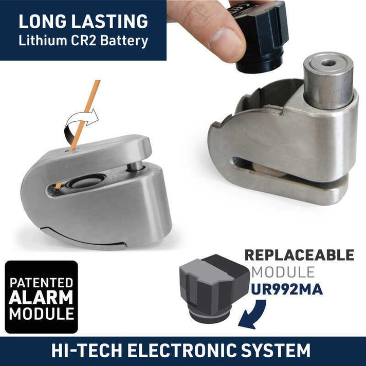 URBAN SECURITY UR14S SRA SINIFI ALARMLI DİSK KİLİDİ