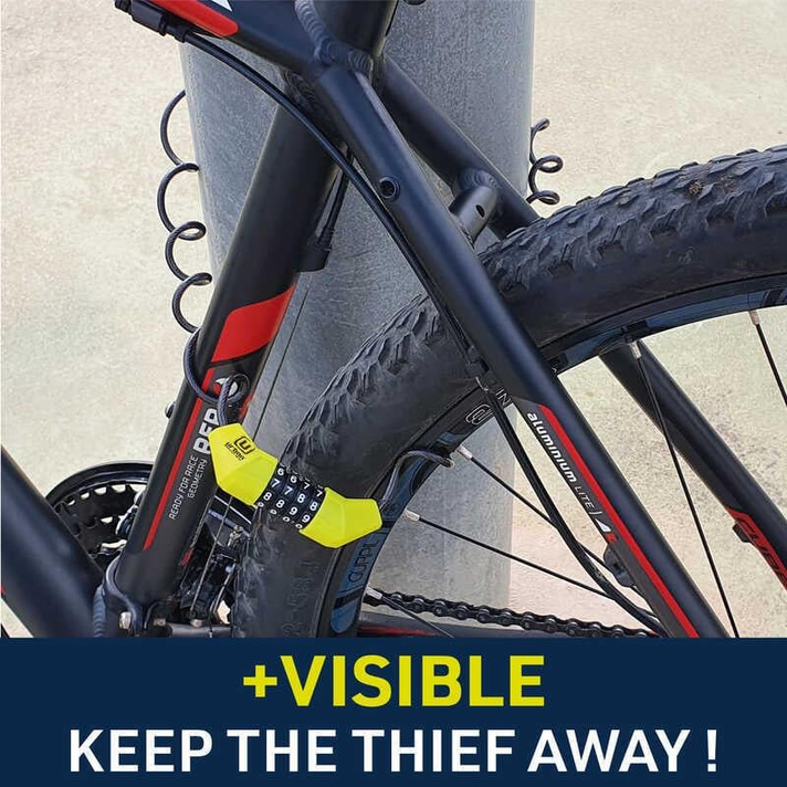 URBAN SECURITY UR446 ŞİFRELİ HALAT KİLİT