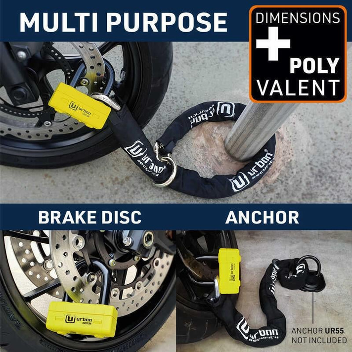 URBAN SECURITY UR74-120 13.5 MM 120CM SRA SINIFI KEMENT ZİNCİR KİLİT