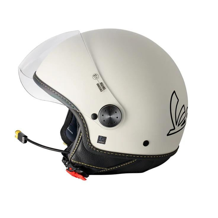VESPA Visor 3.0 Açık Kask Mavimsi GriBT KASK VISOR BEYAZ VESPA