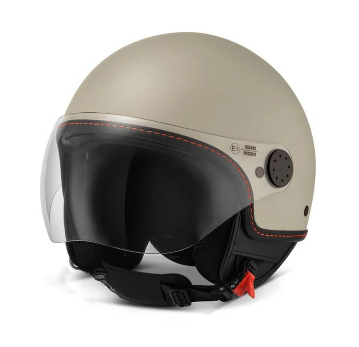 VESPA Visor 3.0 Açık Kask Mavimsi GriVESPA KASK DJ BEJ-TURUNCU