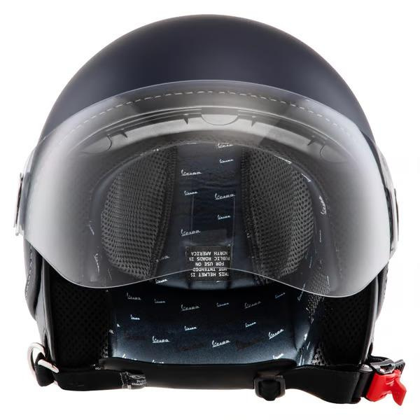 VESPA Visor 3.0 Açık Kask Mavimsi GriVESPA VİSOR 3.0 KASK GECE MAVİSİ KASK 289/A