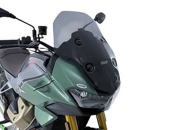 WRS MOTO GUIZZI V100 MANDELLO / S 2023-2026 CAPONORD RÜZGAR SİPERLİĞİ KOYU FÜME