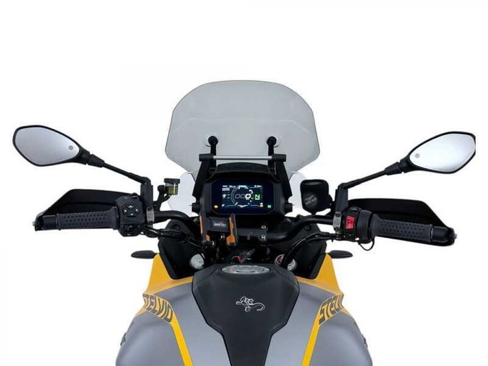 WRS WINDSCREEN TOURING SMOKED RADAR MOTO GUZZI STELVIO 2024-2026