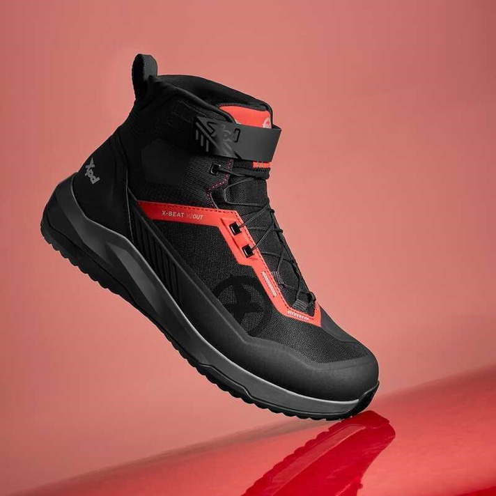 XPD X-BEAT H2OUT® SNEAKER SİYAH KIRMIZI