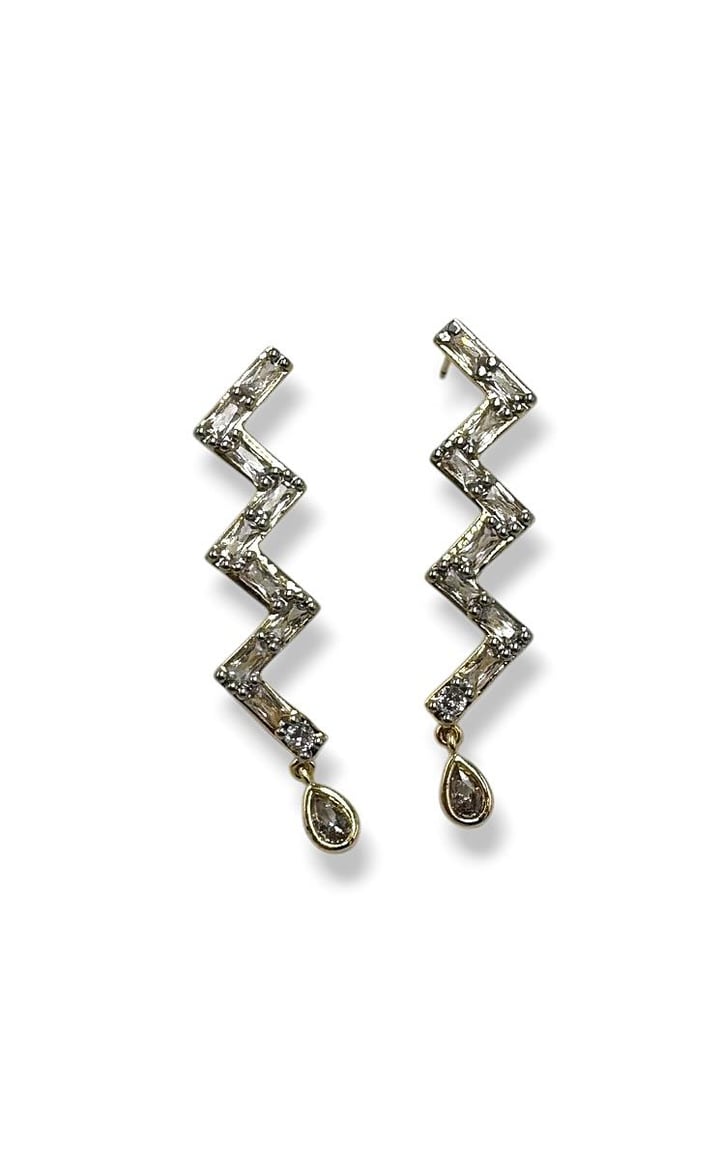 Goldies Seri Zigzag Küpe