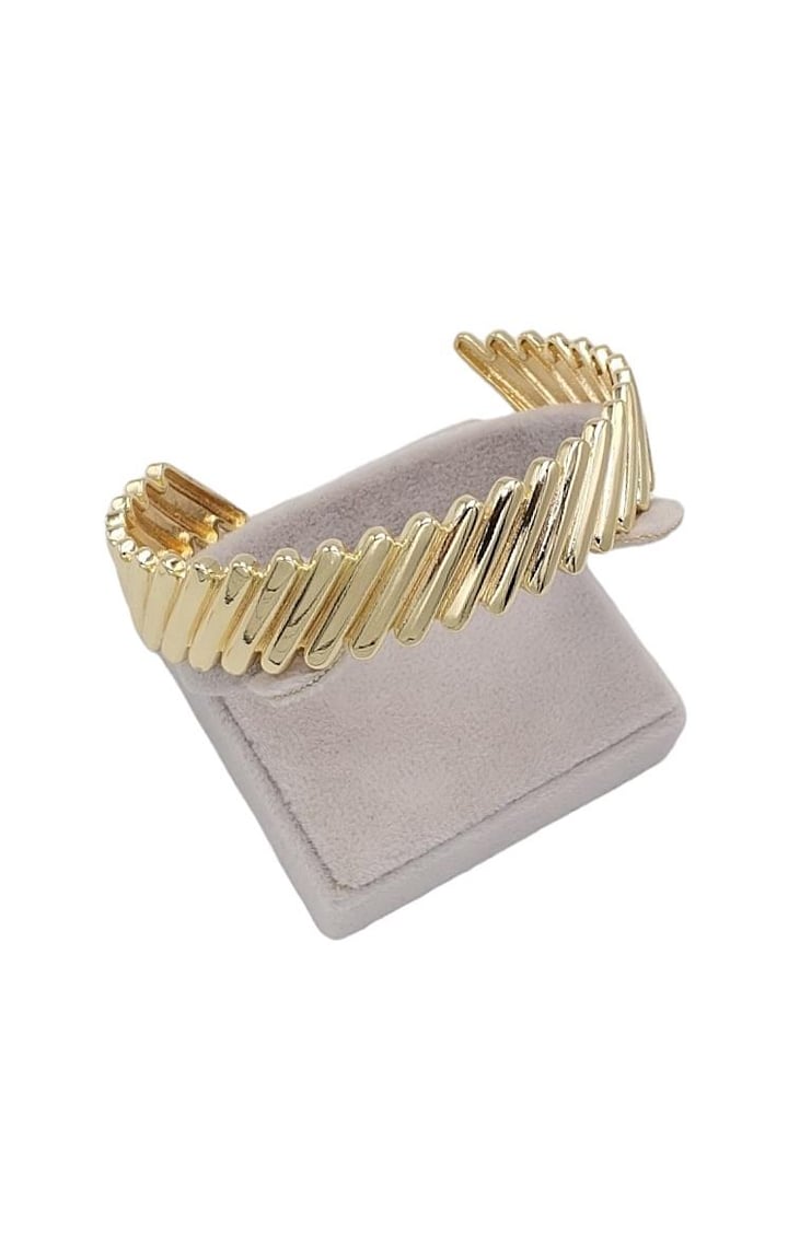 14k Altın Kaplama Solid Bileklik