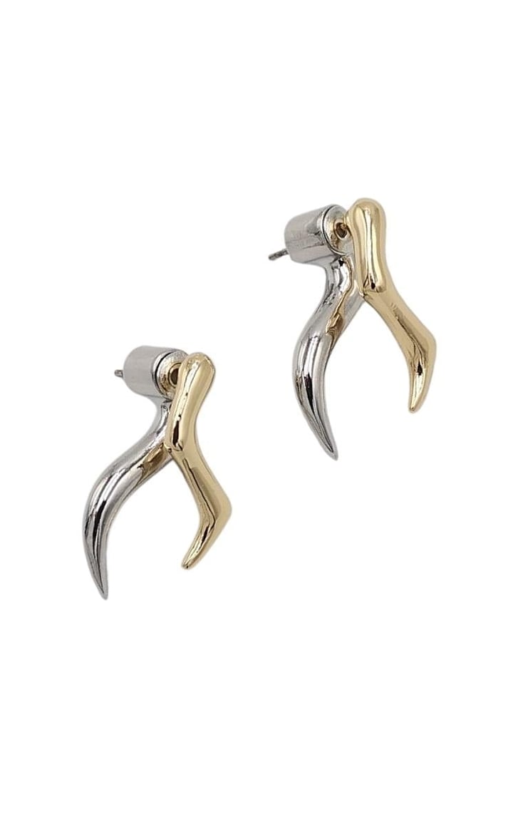 2 Renk Horn Küpe