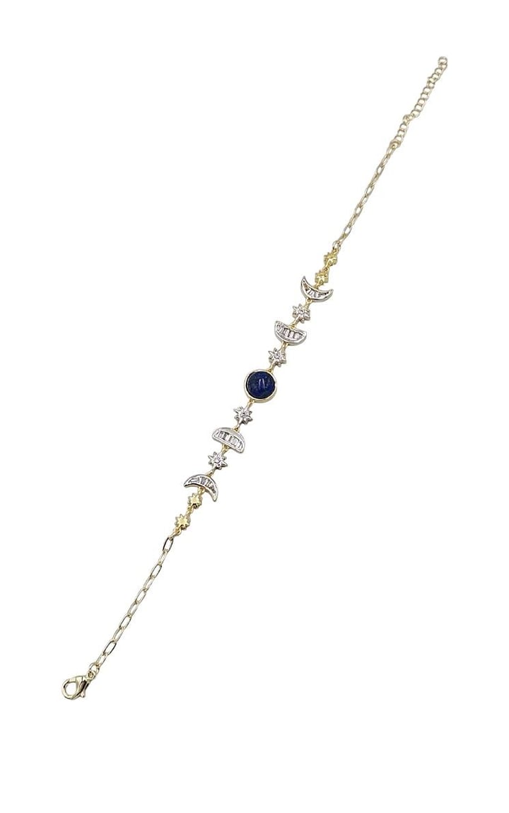 Baget Taşlı Lapis Bileklik