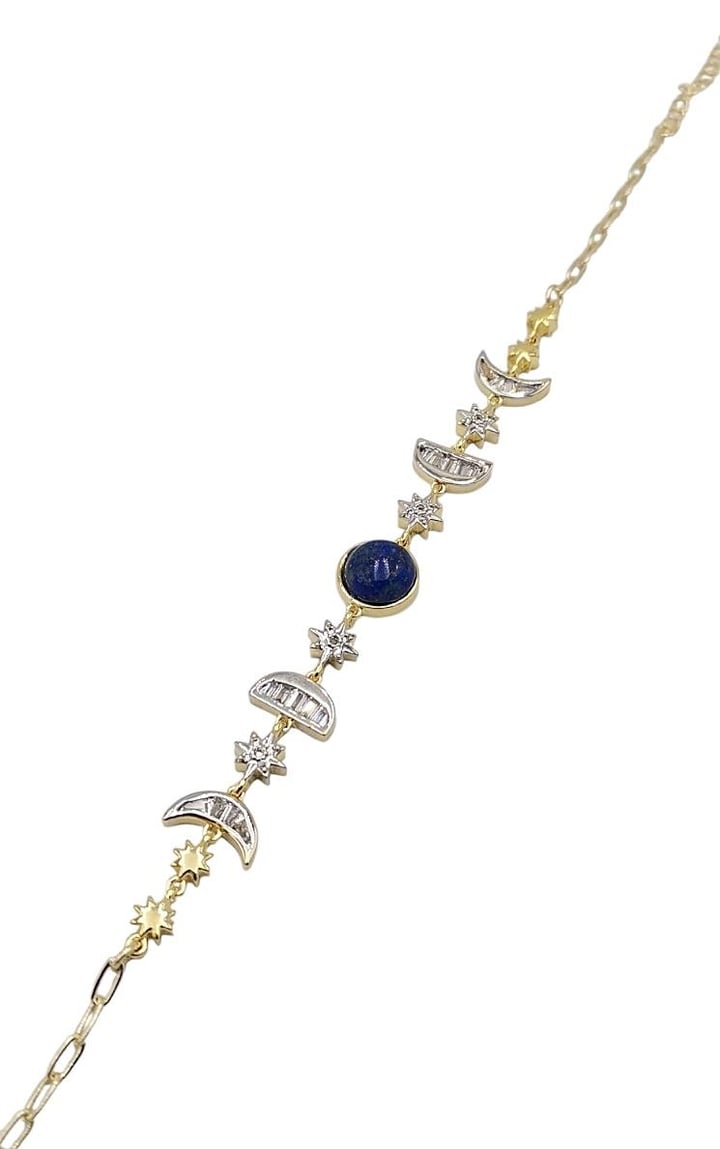 Baget Taşlı Lapis Bileklik