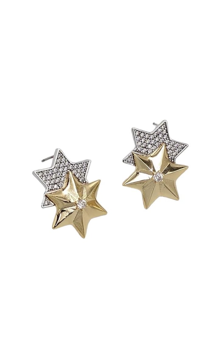 Double Star Küpe