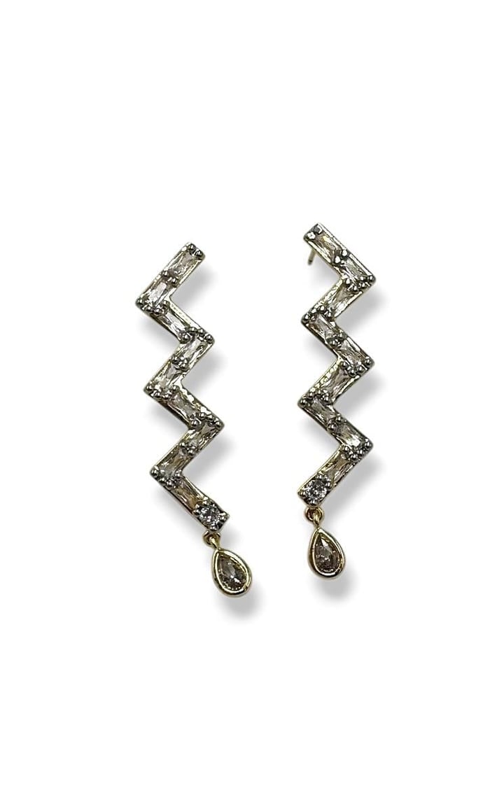 Goldies Seri Zigzag Küpe