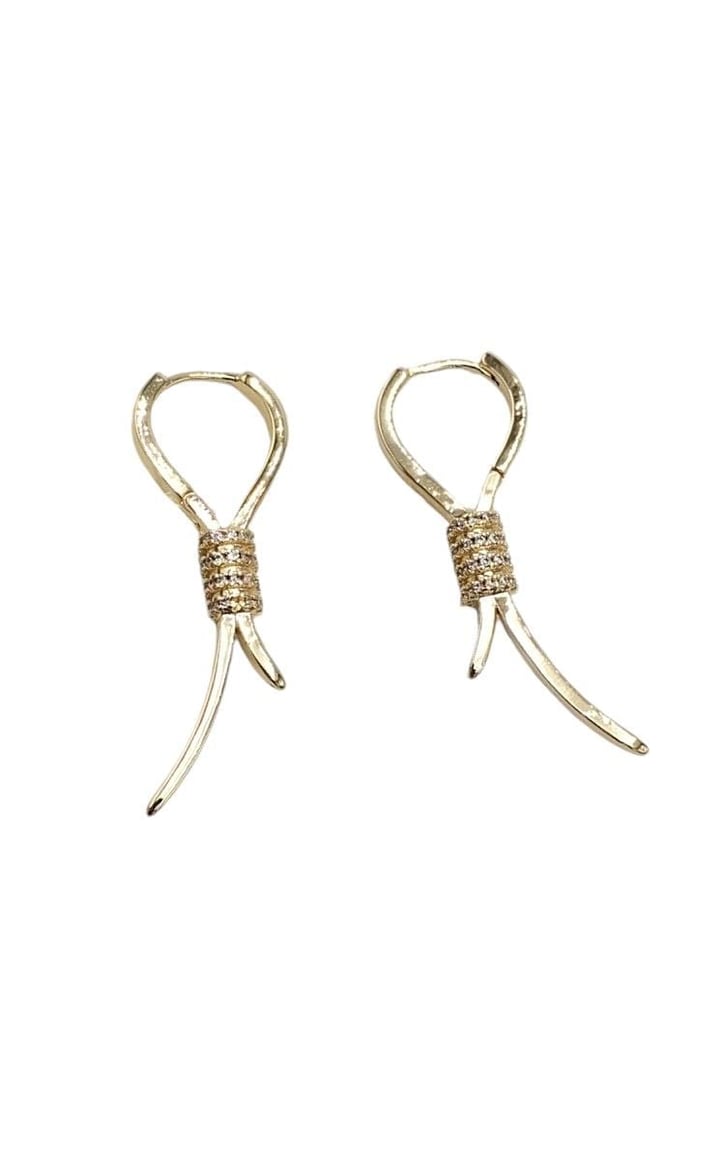 Knot Gold Küpe