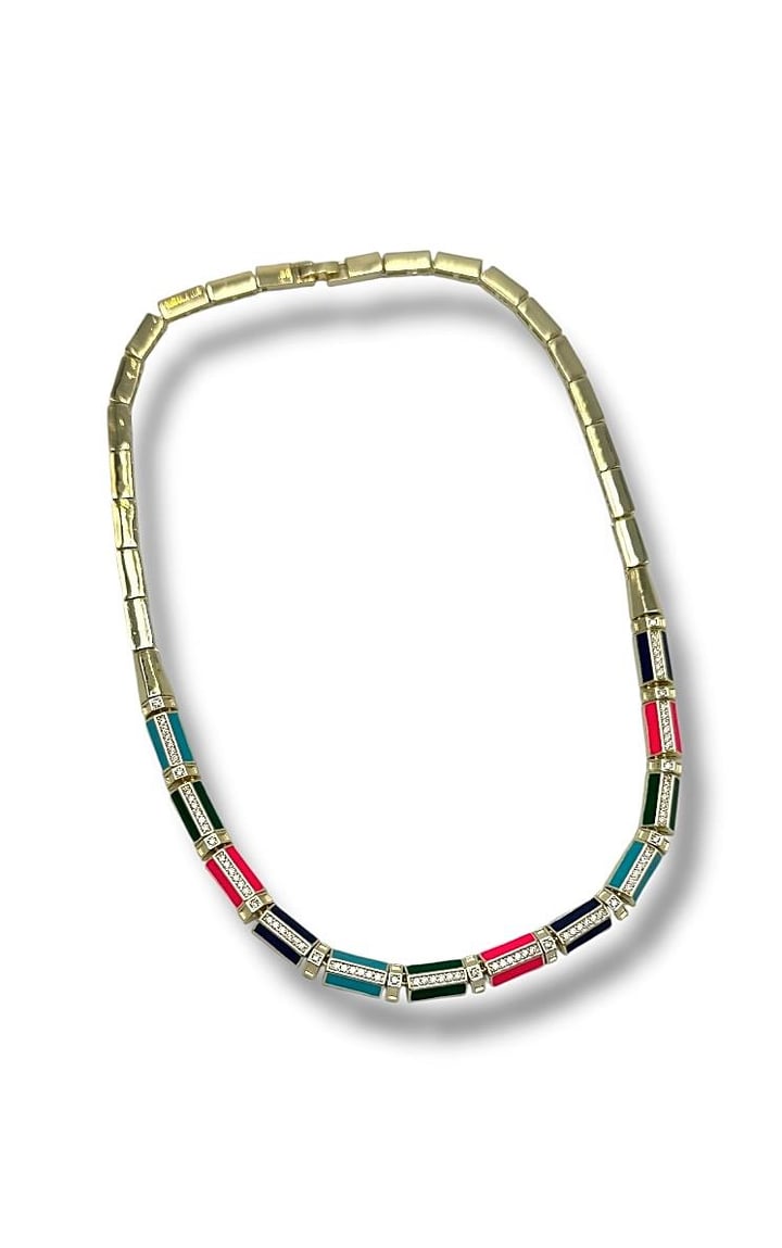 Mix Colors Goldies Kolye