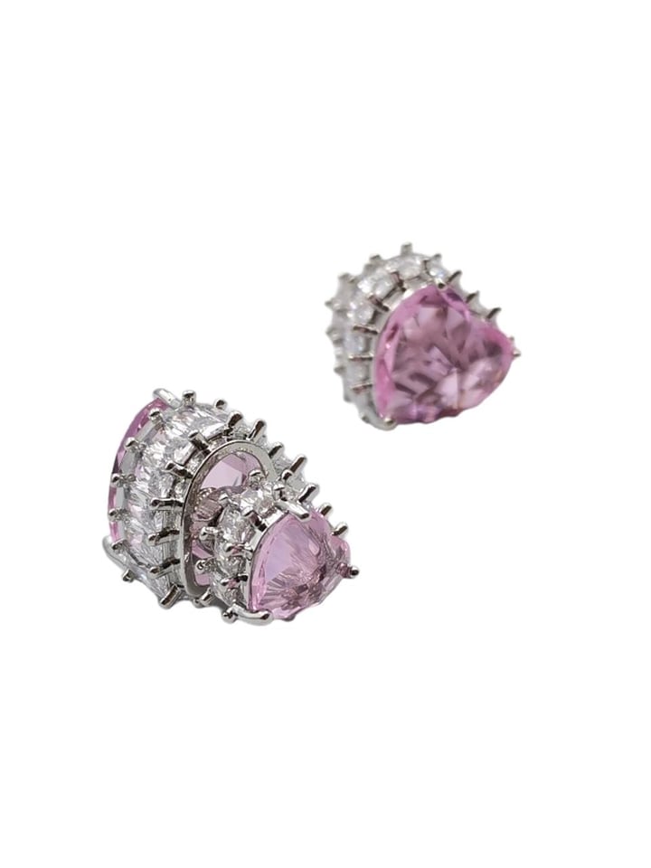 Pink Love Diamond Küpe