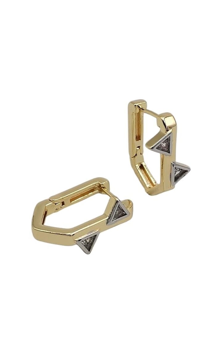 Taş Detaylı Bague Küpe