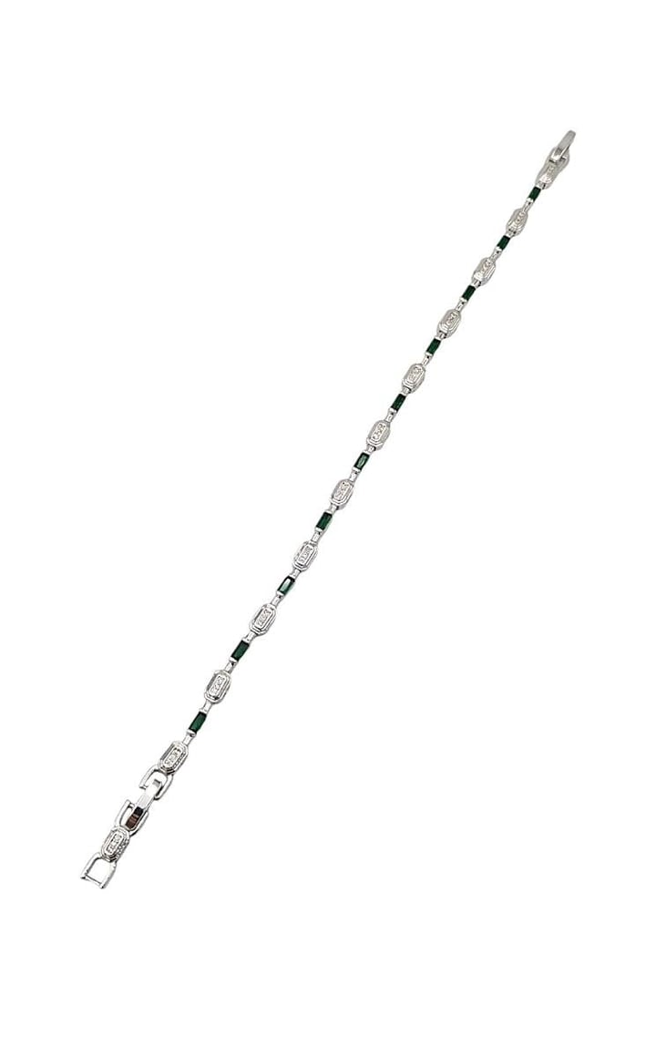 Yeşil Baget Taşlı Bague Bileklik
