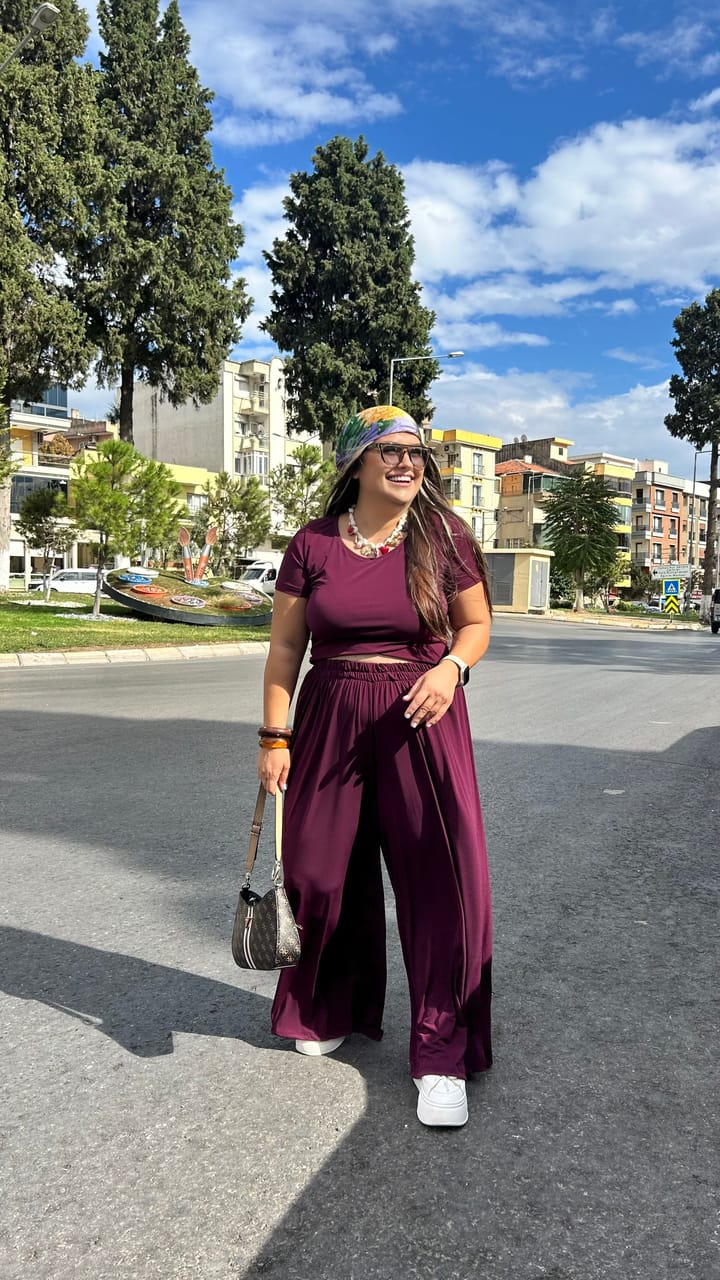 992-Burgundy Üçlü Ceketli Takım