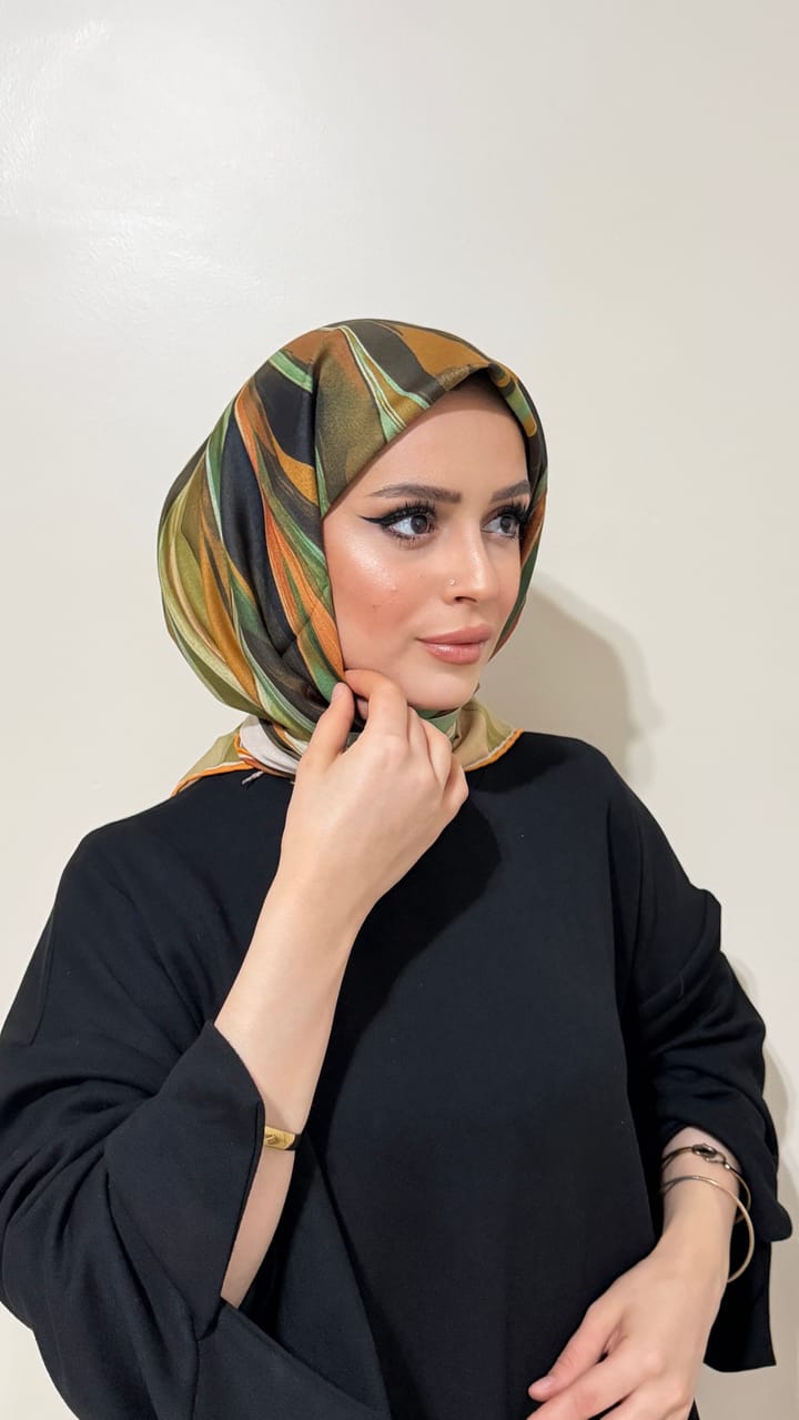 RİVA PAMUK EŞARP RAİNBOW 05