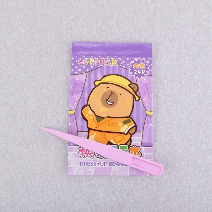 BAM 2127 8*12 cm. 12 Sayfa Sticker 12 Sayfa Giydirme Cımbızlı Sticker X24