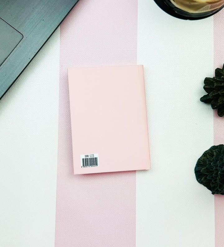 Beni Bi Salın Pembe Tasarımlı Sert Kapaklı Mini Defter